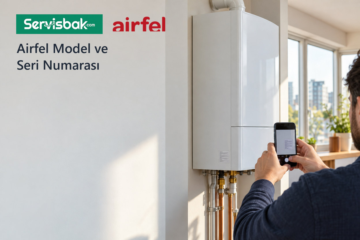 Airfel Model ve Seri Numarası - Servisbak.com