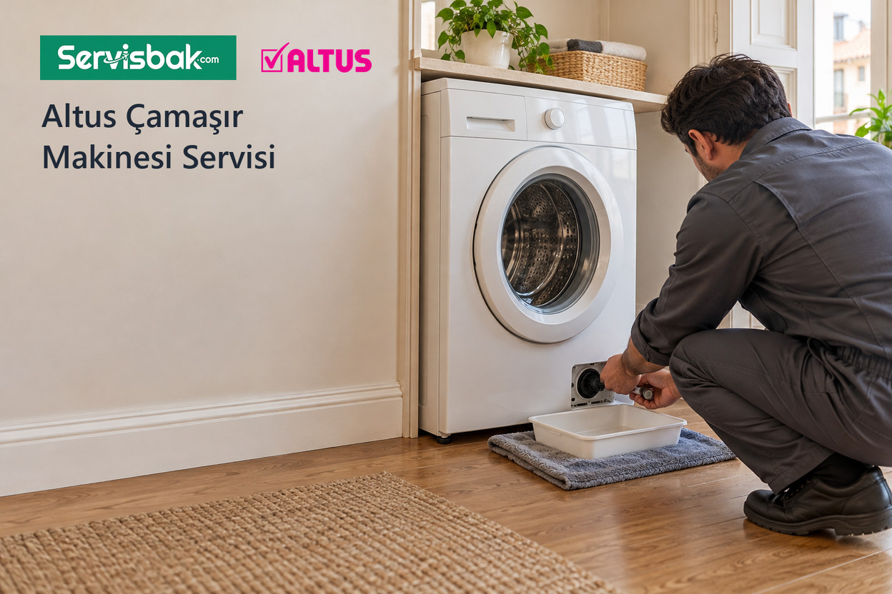 Altus Çamaşır Makinesi Servisi - Servisbak.com