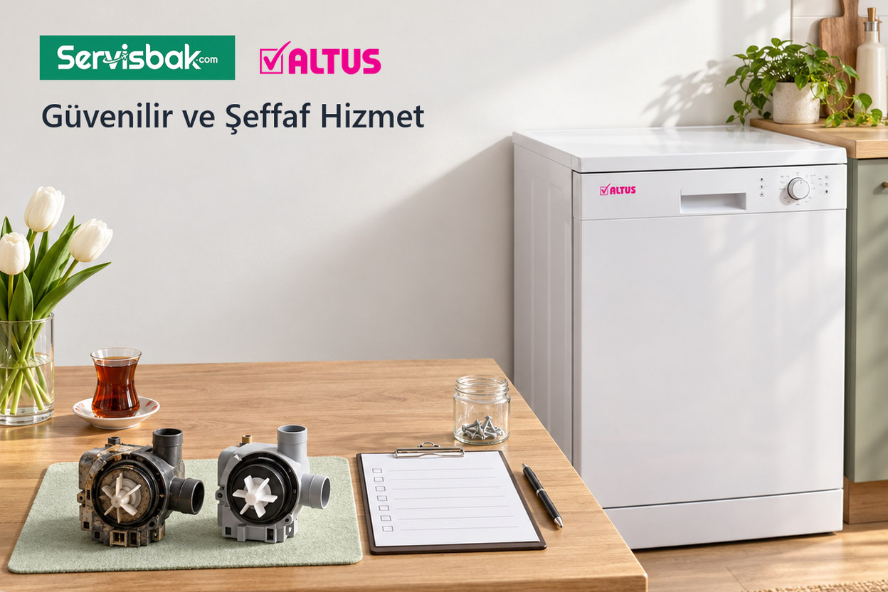 Altus servisinde güvenilir ve şeffaf hizmet - Servisbak.com