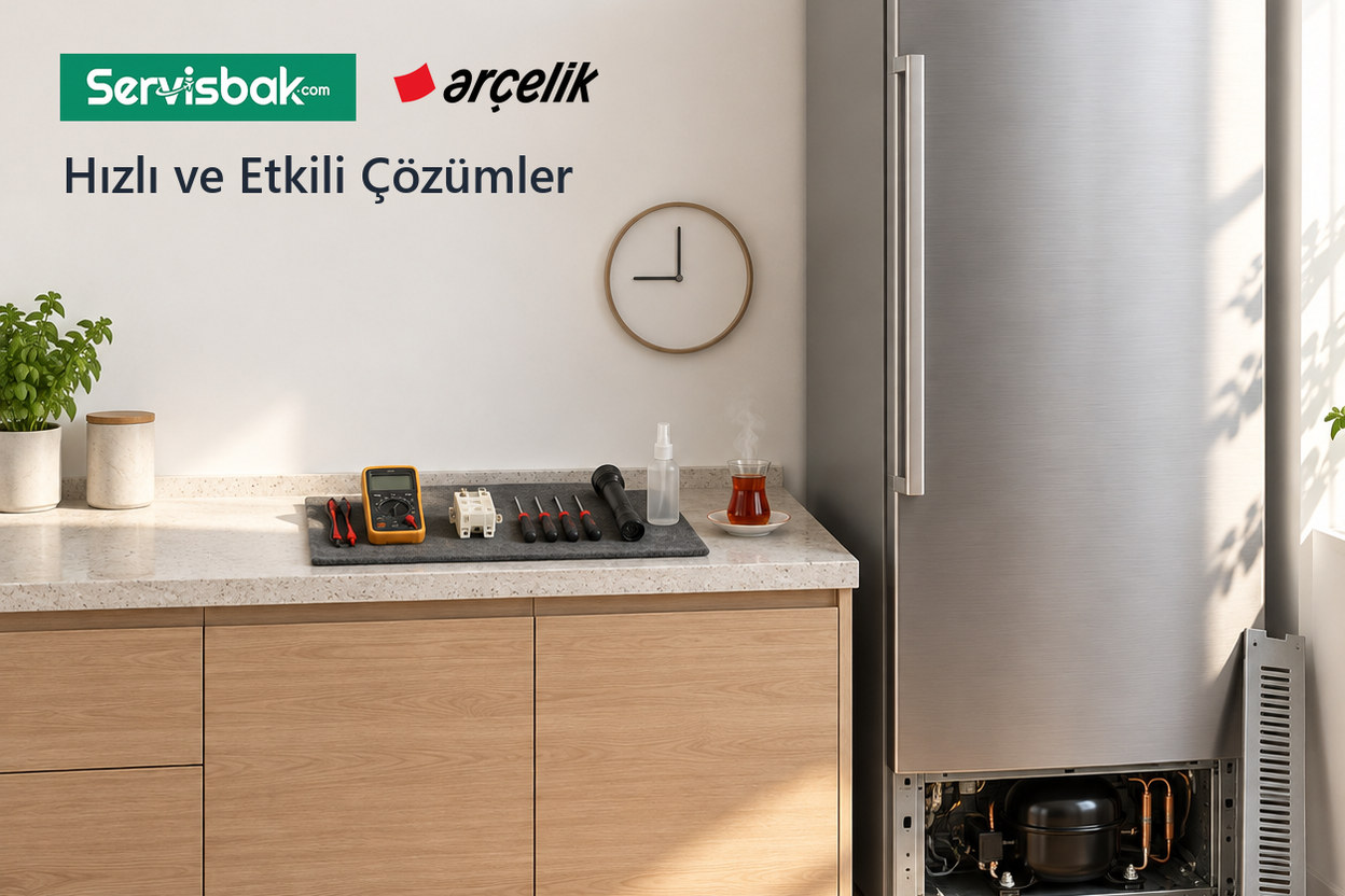 Arçelik cihazlarında hızlı ve etkili çözümler - Servisbak.com