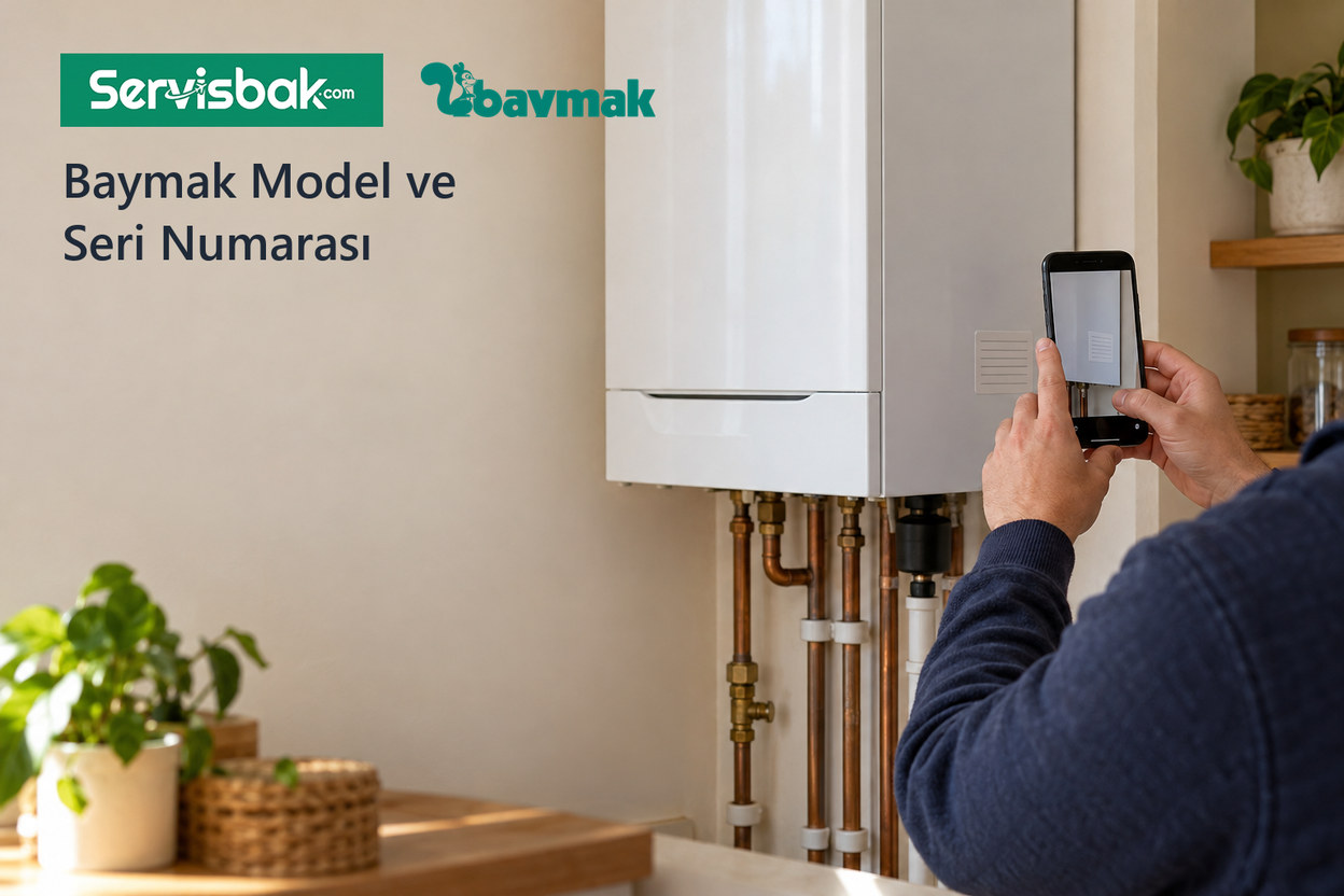 Baymak Model ve Seri Numarası - Servisbak.com