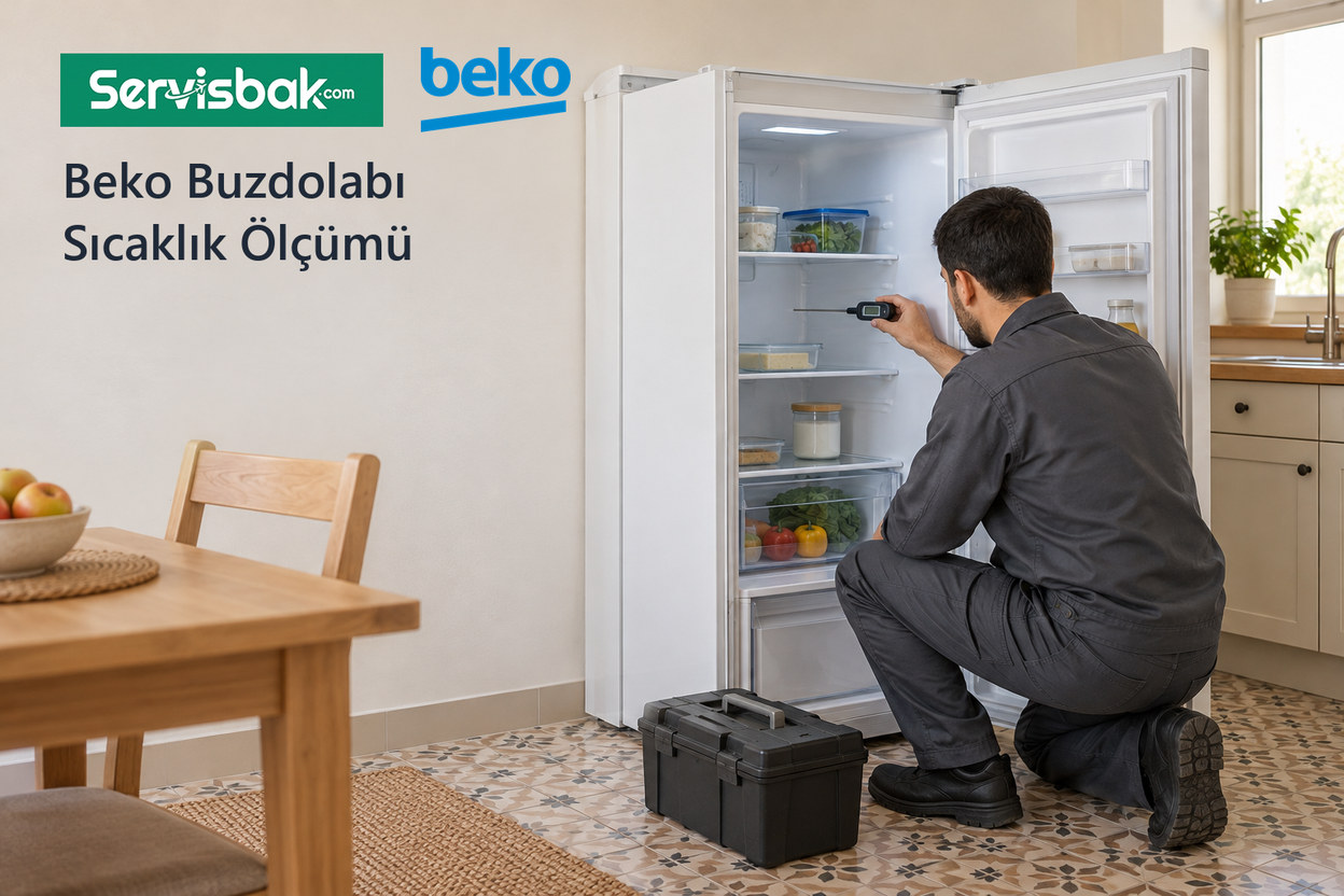 Beko buzdolabı sıcaklık ölçümü - Servisbak.com
