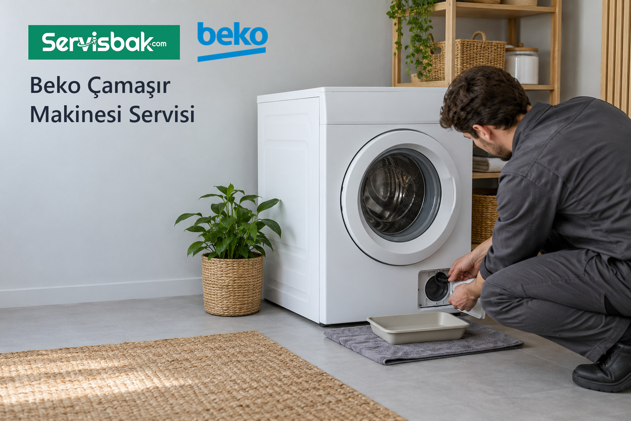 Beko Çamaşır Makinesi Servisi - Servisbak.com