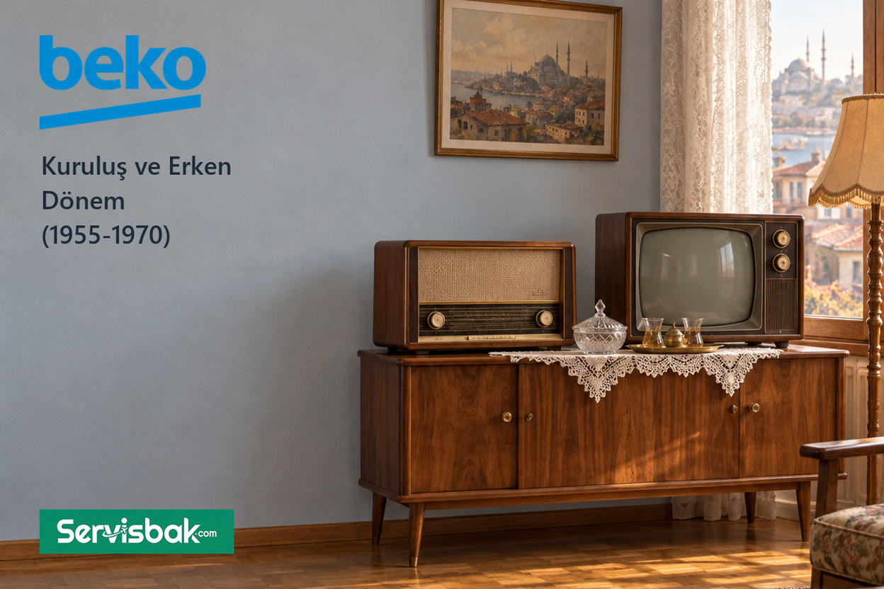 Beko kuruluş ve erken dönem (1955-1970) - Servisbak.com