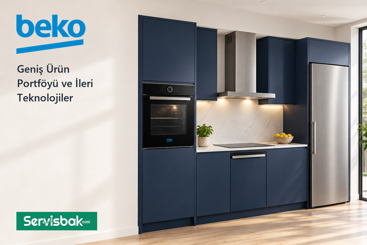 Beko geniş ürün portföyü ve ileri teknolojiler - Servisbak.com
