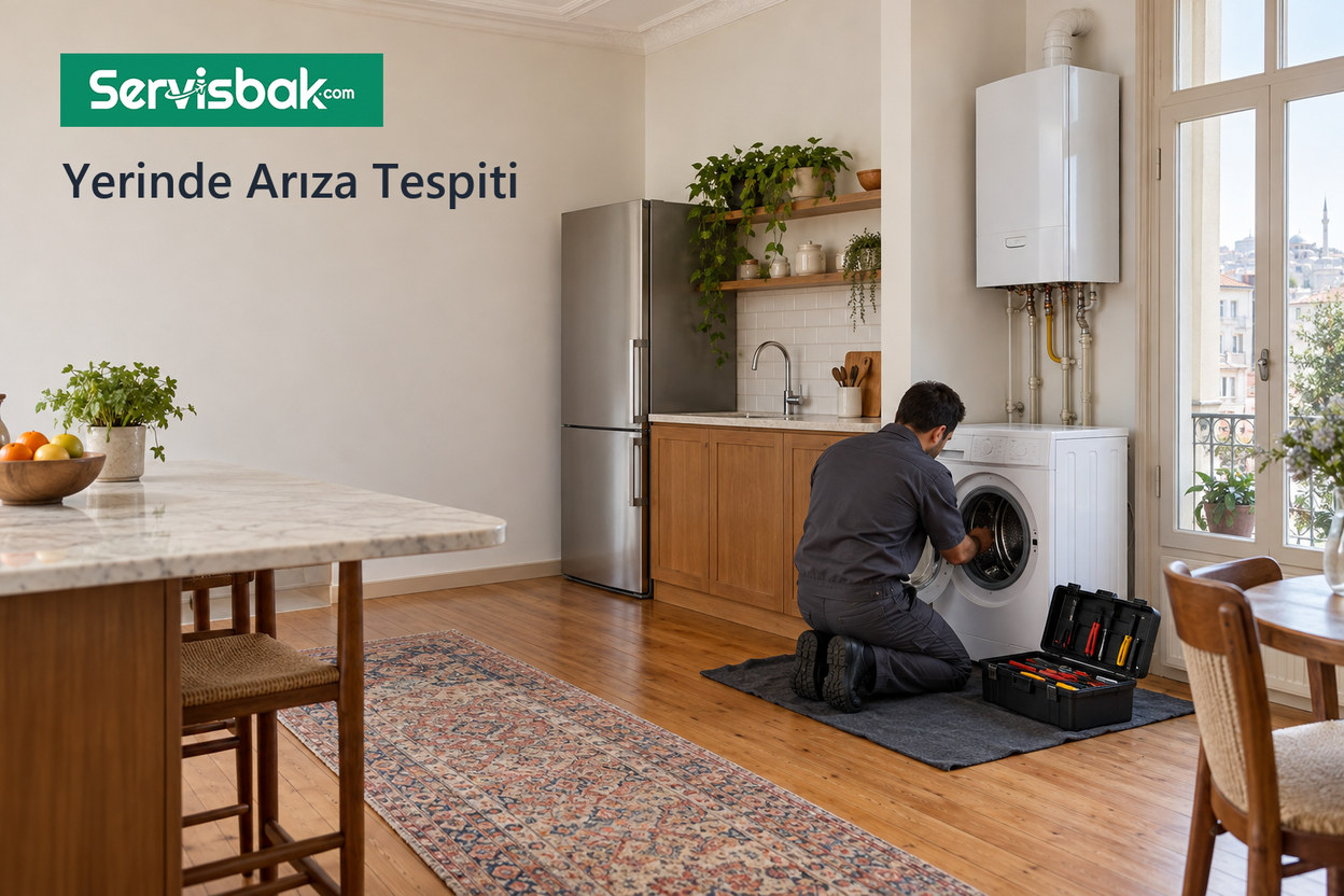 Yerinde arıza tespiti - Servisbak.com