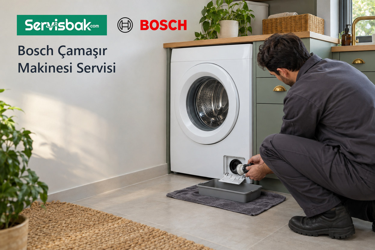 Bosch Çamaşır Makinesi Servisi - Servisbak.com