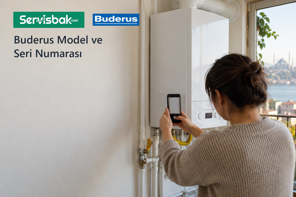 Buderus Model ve Seri Numarası - Servisbak.com