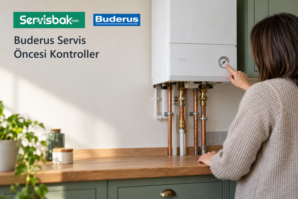 Buderus Servis Öncesi Kontroller - Servisbak.com