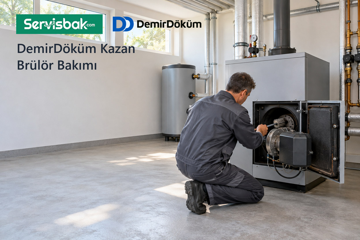 DemirDöküm kazan brülör bakımı - Servisbak.com