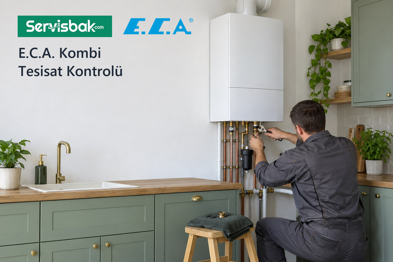 E.C.A. kombi tesisat kontrolü - Servisbak.com
