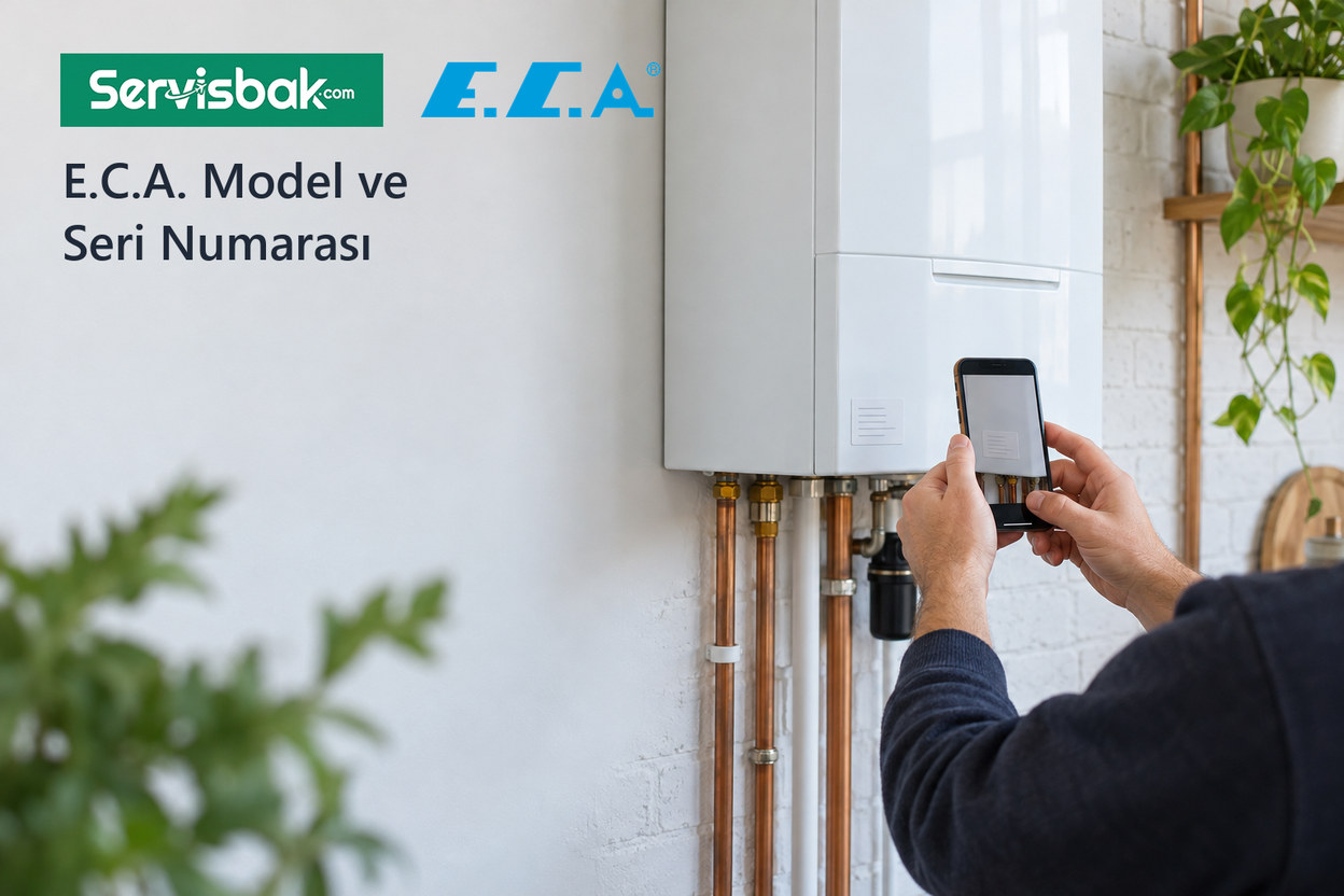 E.C.A. Model ve Seri Numarası - Servisbak.com