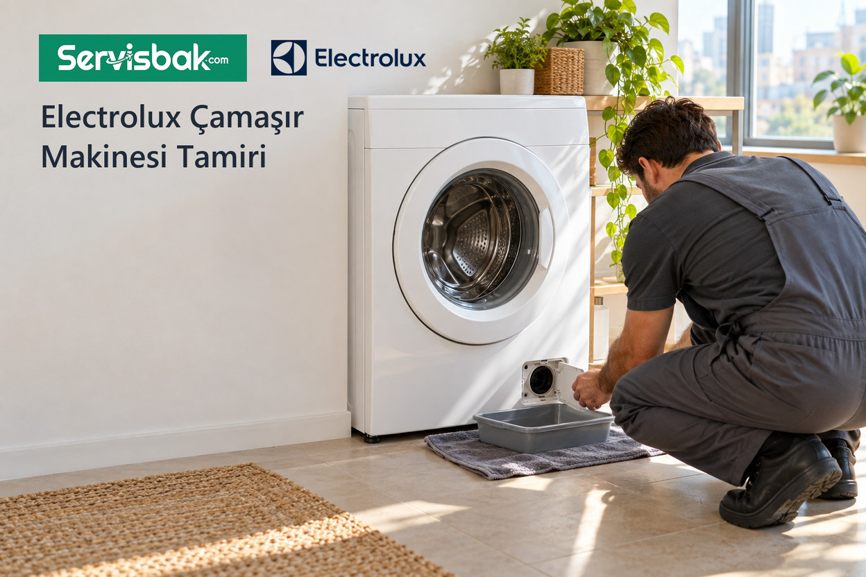 Electrolux Çamaşır Makinesi Tamiri - Servisbak.com
