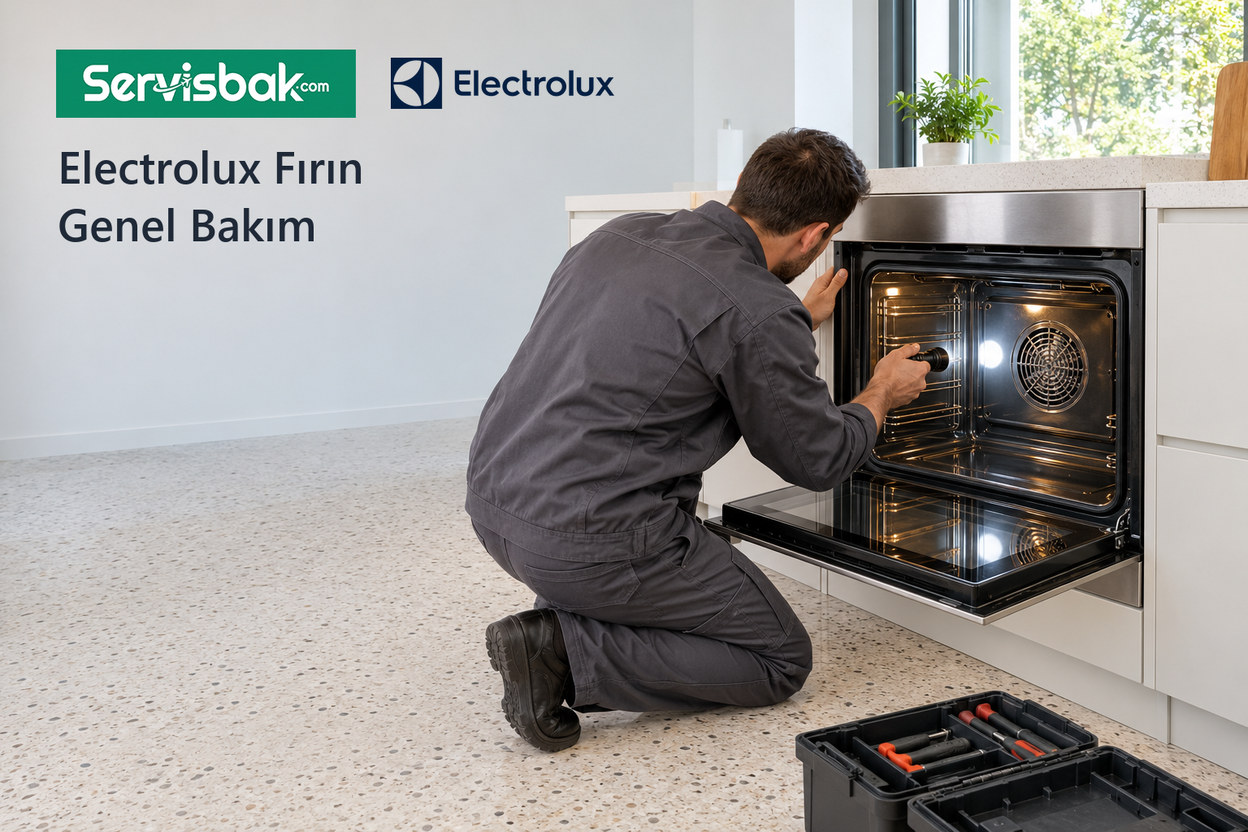 Electrolux fırın genel bakım - Servisbak.com