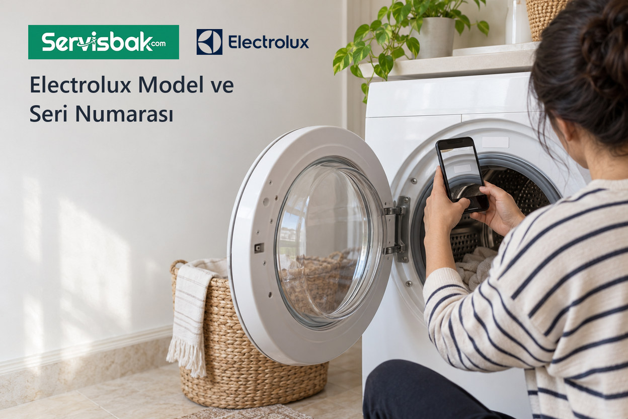 Electrolux Model ve Seri Numarası - Servisbak.com