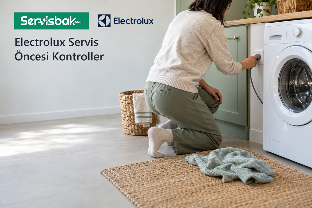 Electrolux Servis Öncesi Kontroller - Servisbak.com