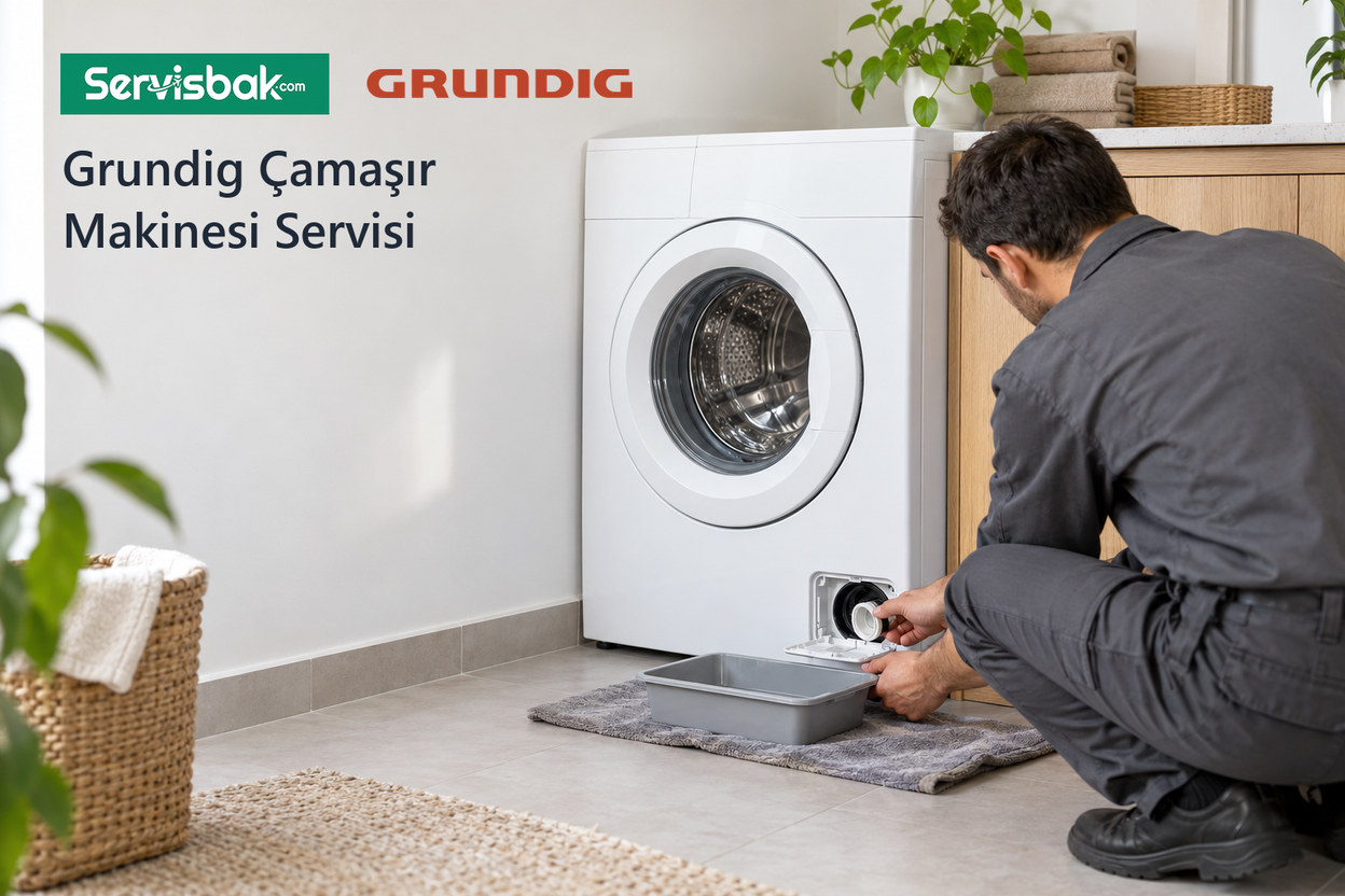 Grundig Çamaşır Makinesi Servisi - Servisbak.com