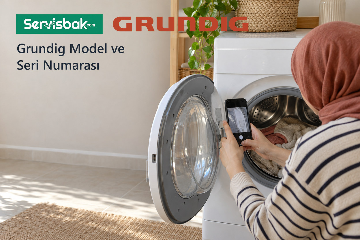 Grundig Model ve Seri Numarası - Servisbak.com