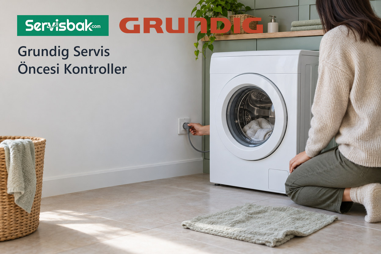 Grundig Servis Öncesi Kontroller - Servisbak.com