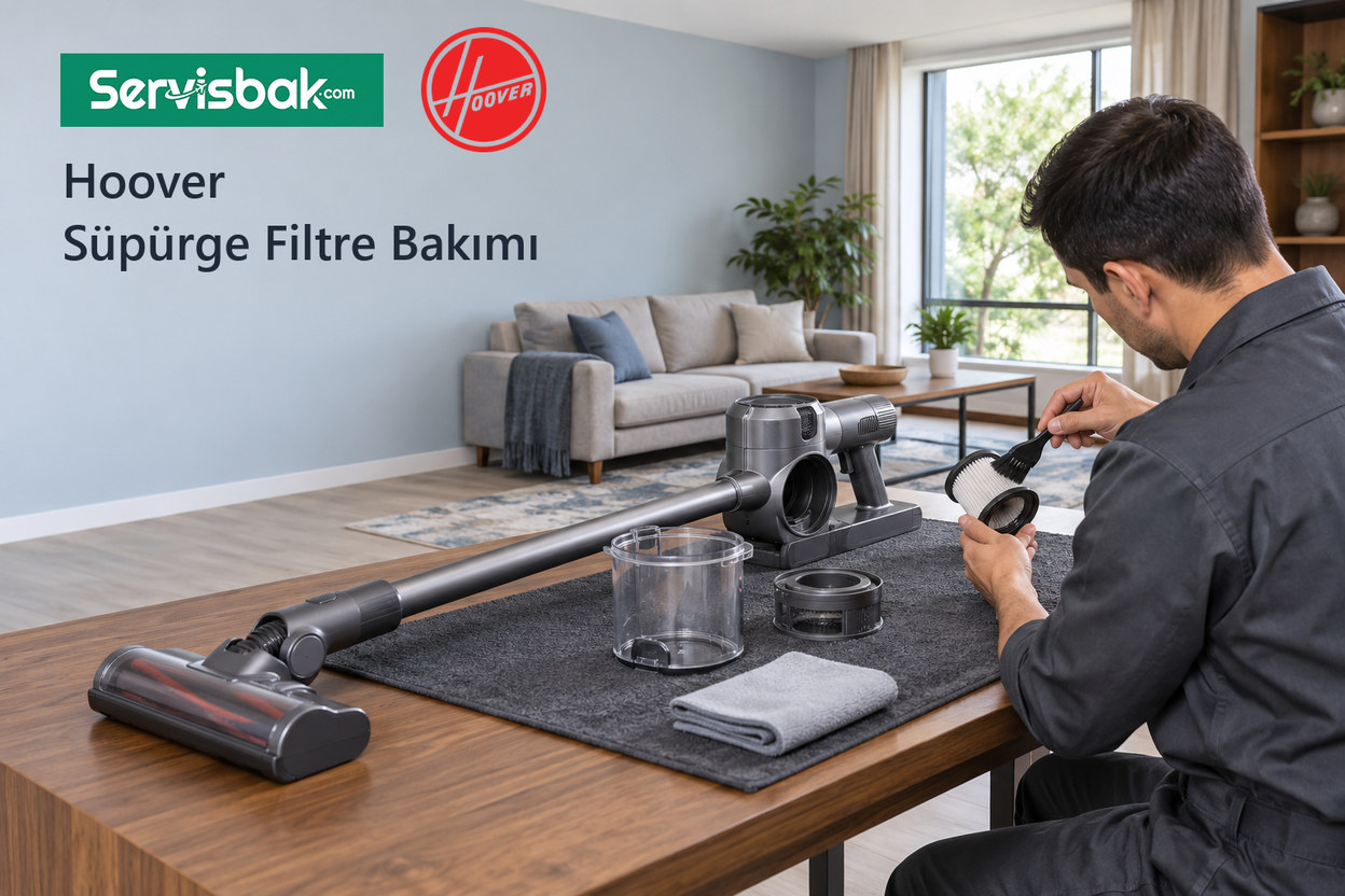 Hoover süpürge filtre bakımı - Servisbak.com