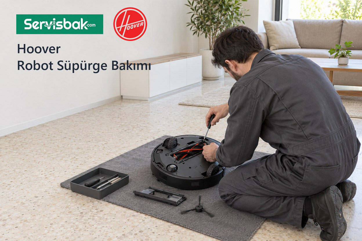 Hoover robot süpürge bakımı - Servisbak.com