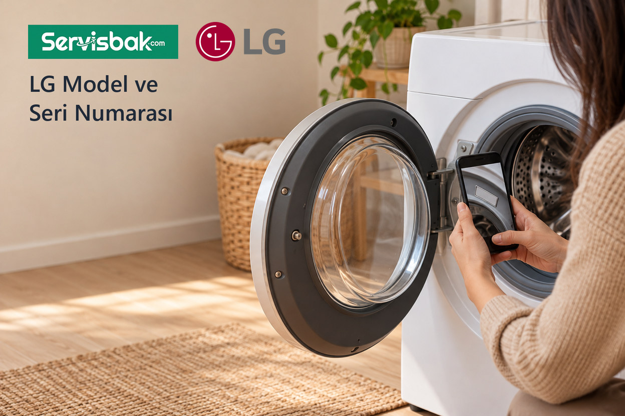 LG Model ve Seri Numarası - Servisbak.com