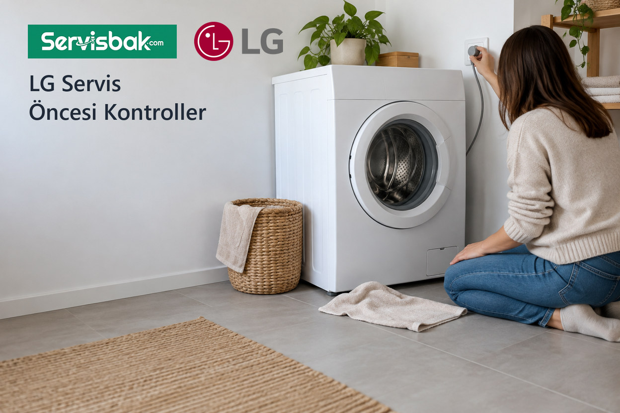 LG Servis Öncesi Kontroller - Servisbak.com