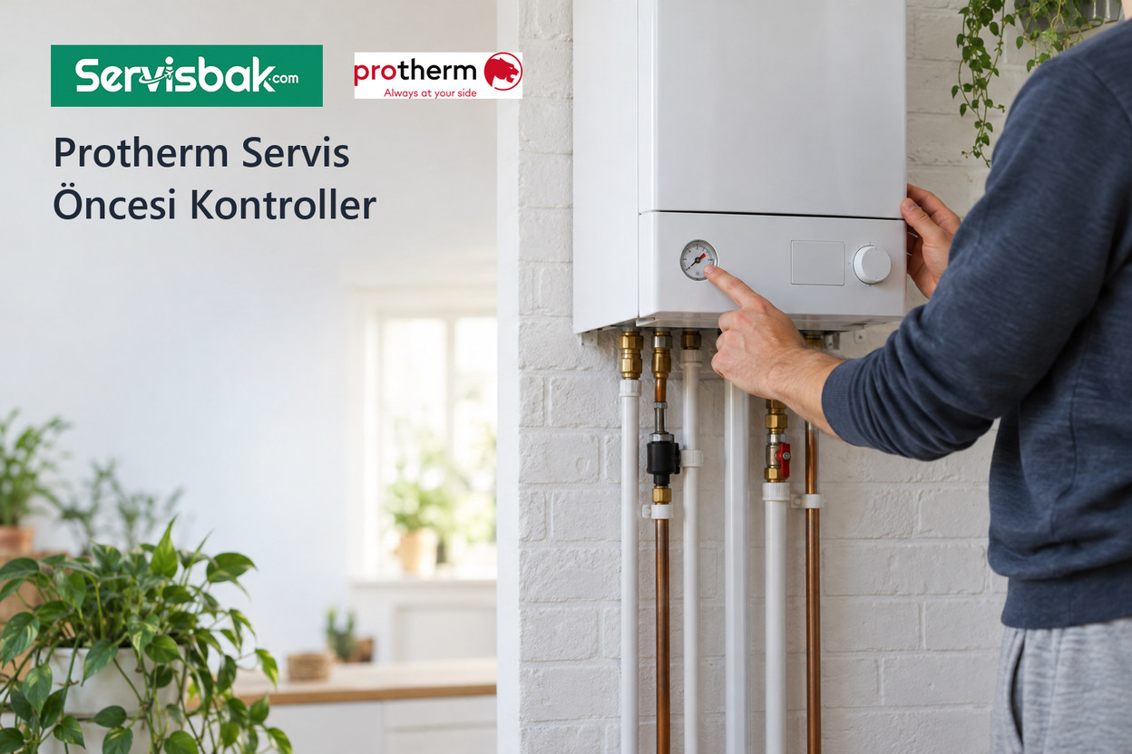 Protherm Servis Öncesi Kontroller - Servisbak.com