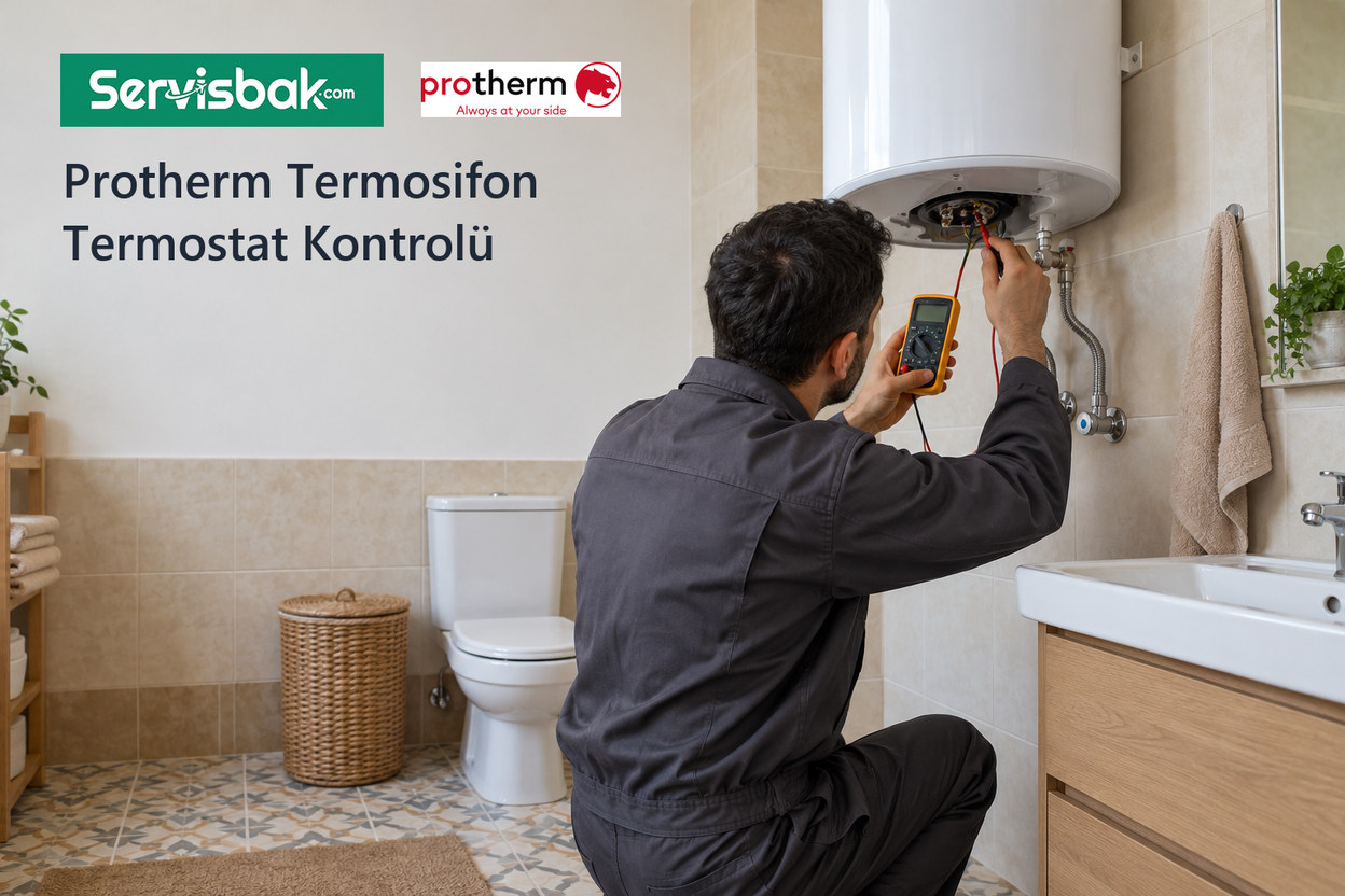 Protherm termosifon termostat kontrolü - Servisbak.com