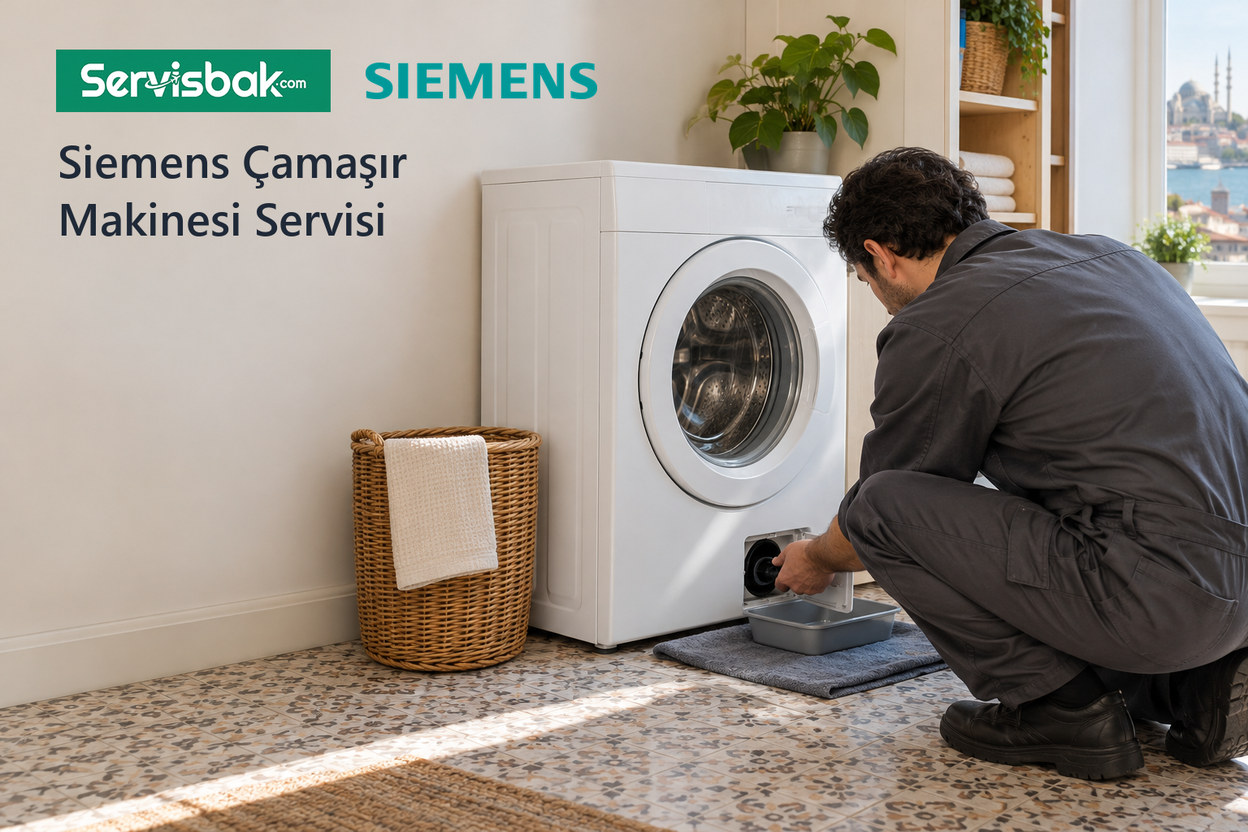 Siemens Çamaşır Makinesi Servisi - Servisbak.com