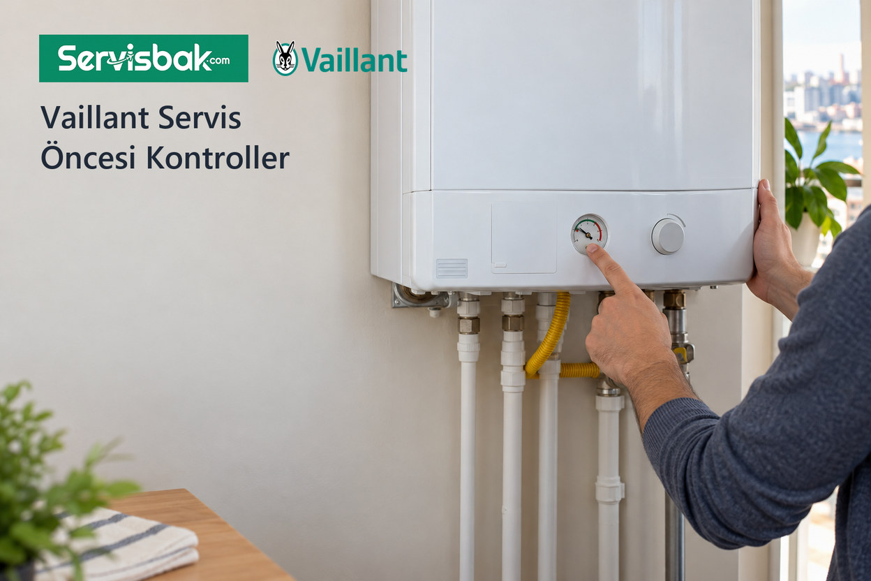 Vaillant Servis Öncesi Kontroller - Servisbak.com