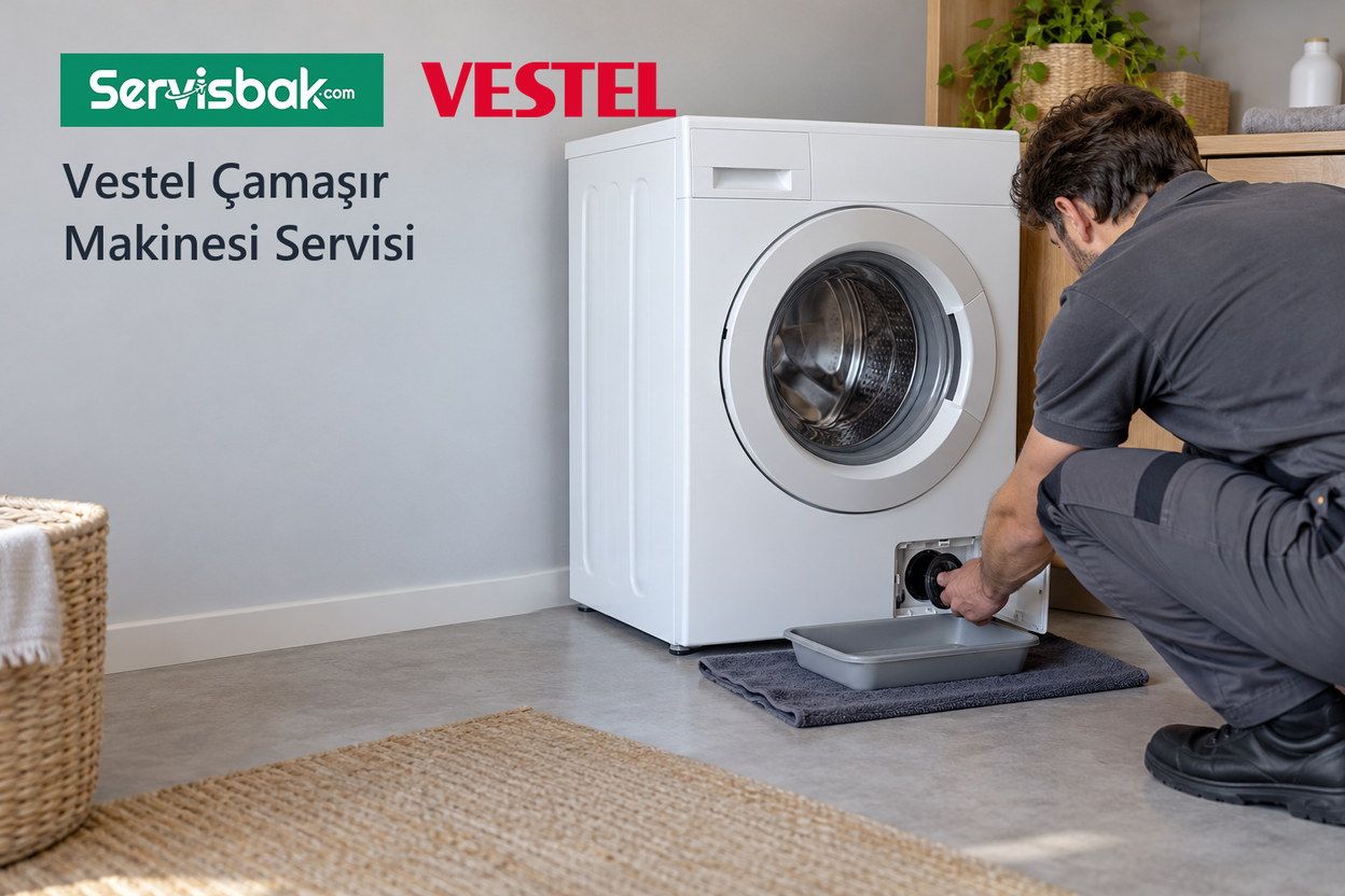 Vestel Çamaşır Makinesi Servisi - Servisbak.com