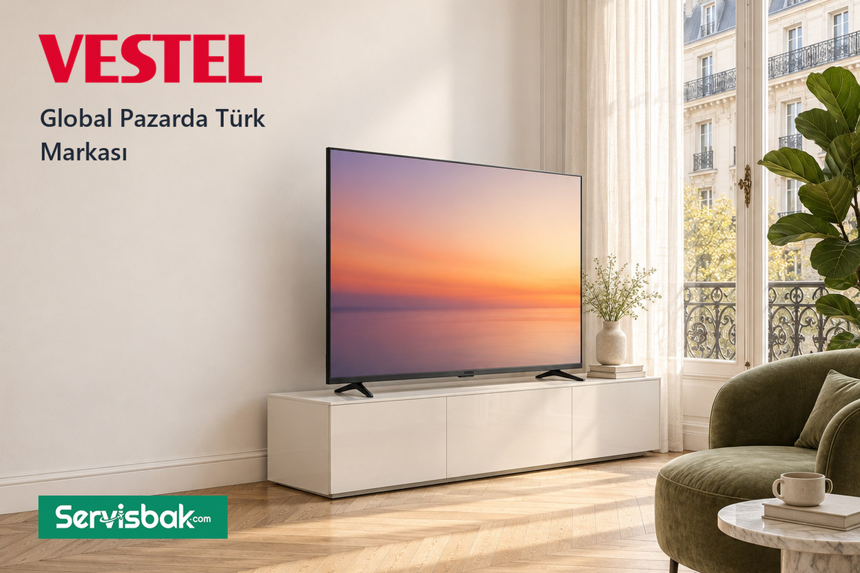 Vestel global pazarda Türk markası - Servisbak.com