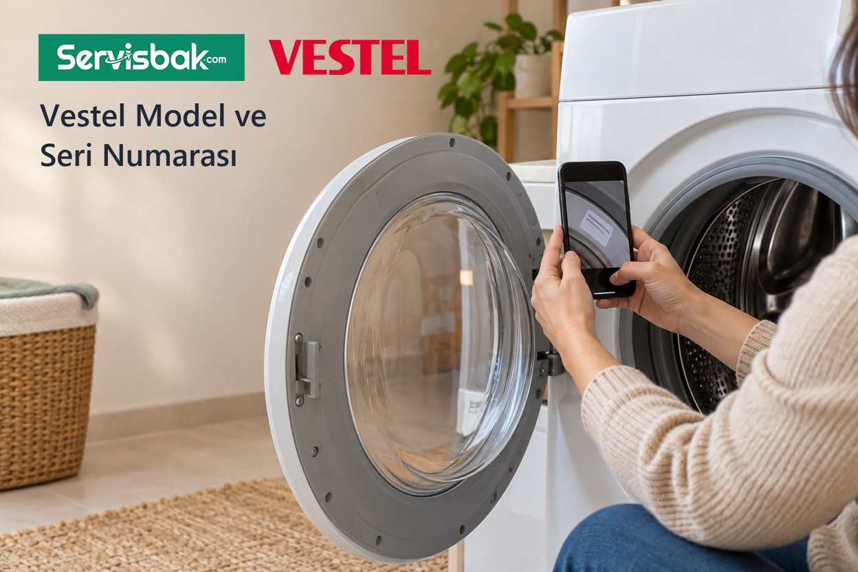 Vestel Model ve Seri Numarası - Servisbak.com