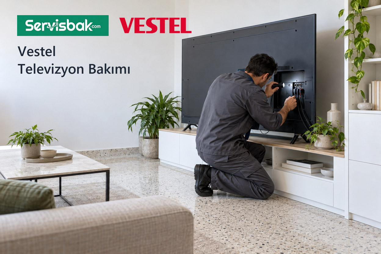 Vestel televizyon bakımı - Servisbak.com