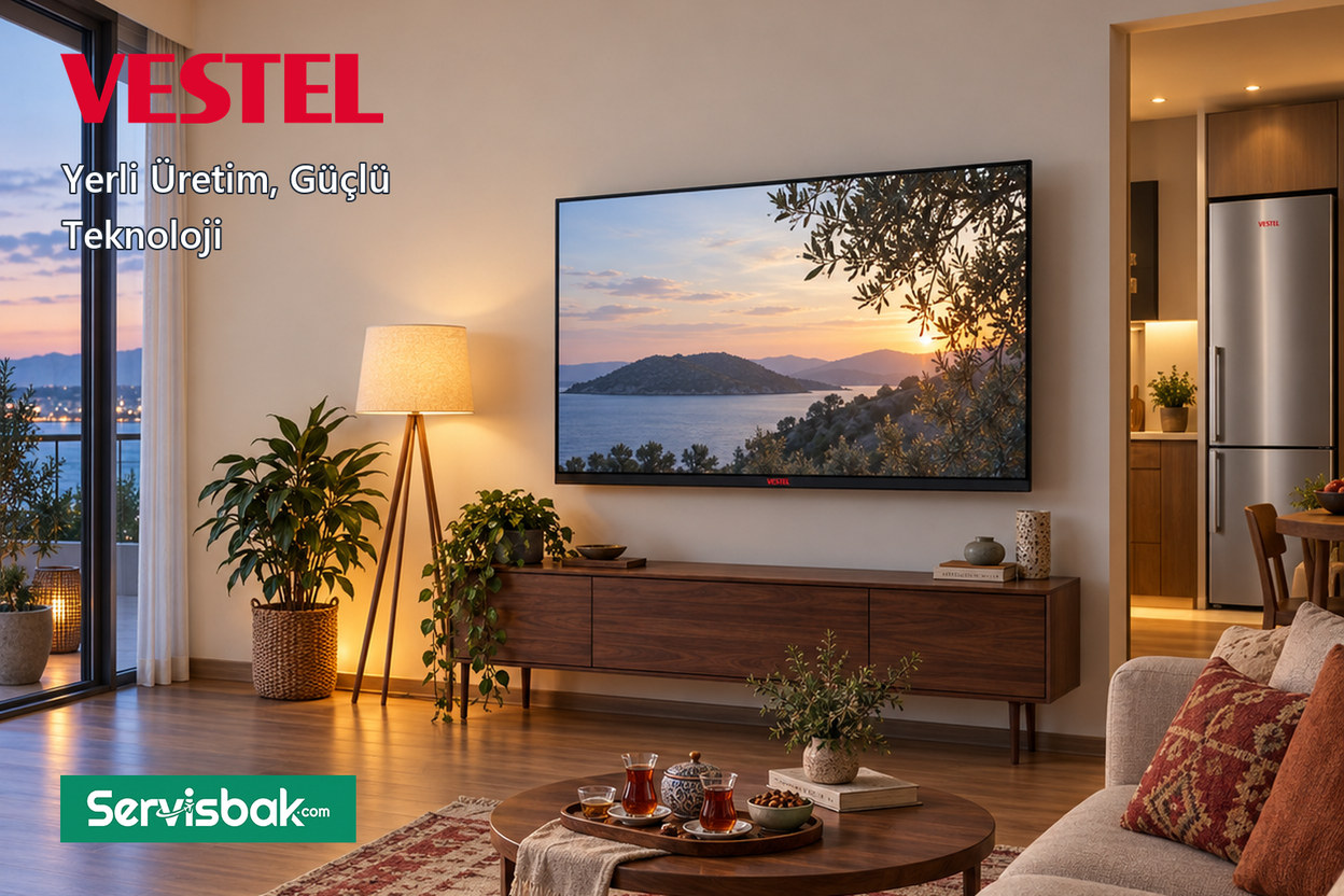 Vestel - Yerli Üretim, Güçlü Teknoloji - Servisbak.com