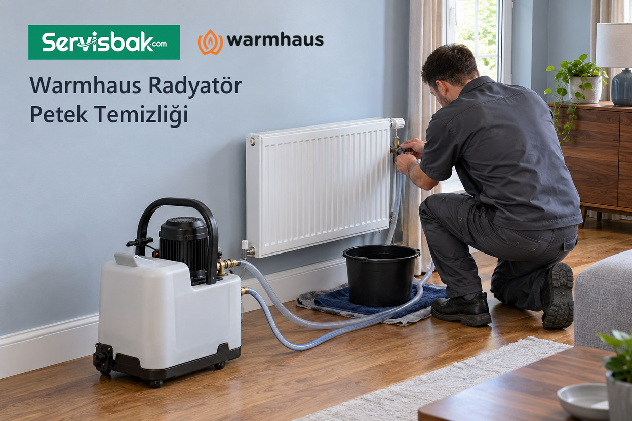Warmhaus radyatör petek temizliği - Servisbak.com